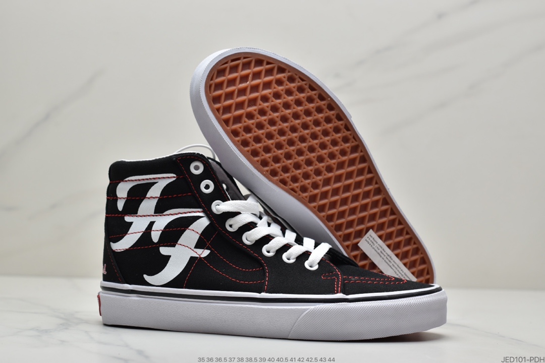 150 万斯范斯VANS Sk8-Hi SIim 经典中帮运动板鞋