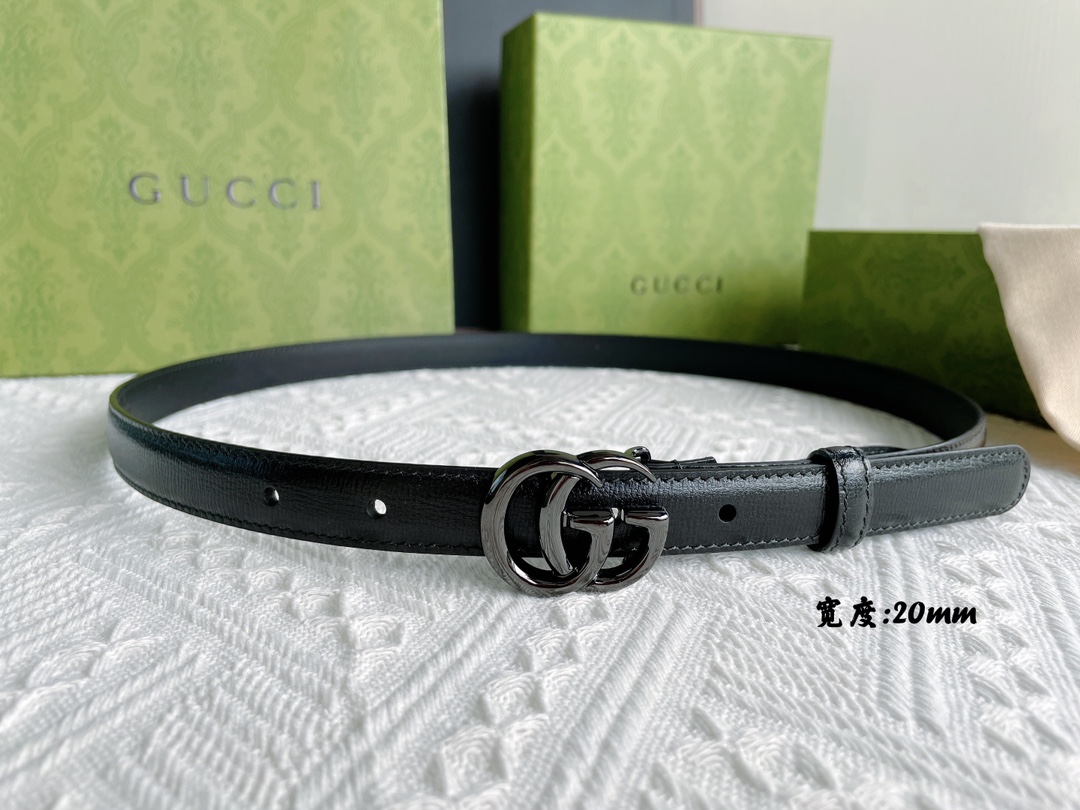 Gucci Ceintures Femmes Hommes Cuir de vache Vintage