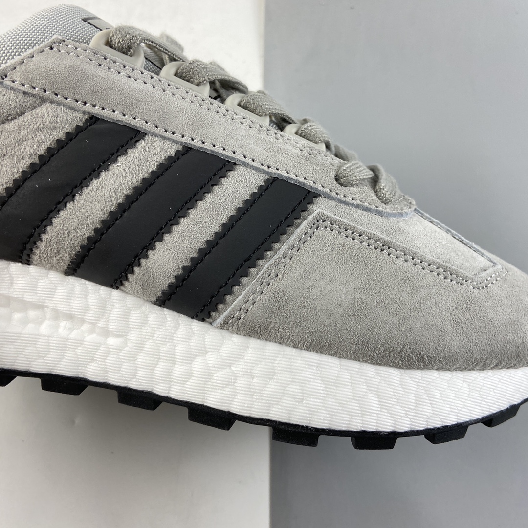 P200  Adidas  Retropy E5 爆米花中底复古运动休闲跑步鞋 GW7455