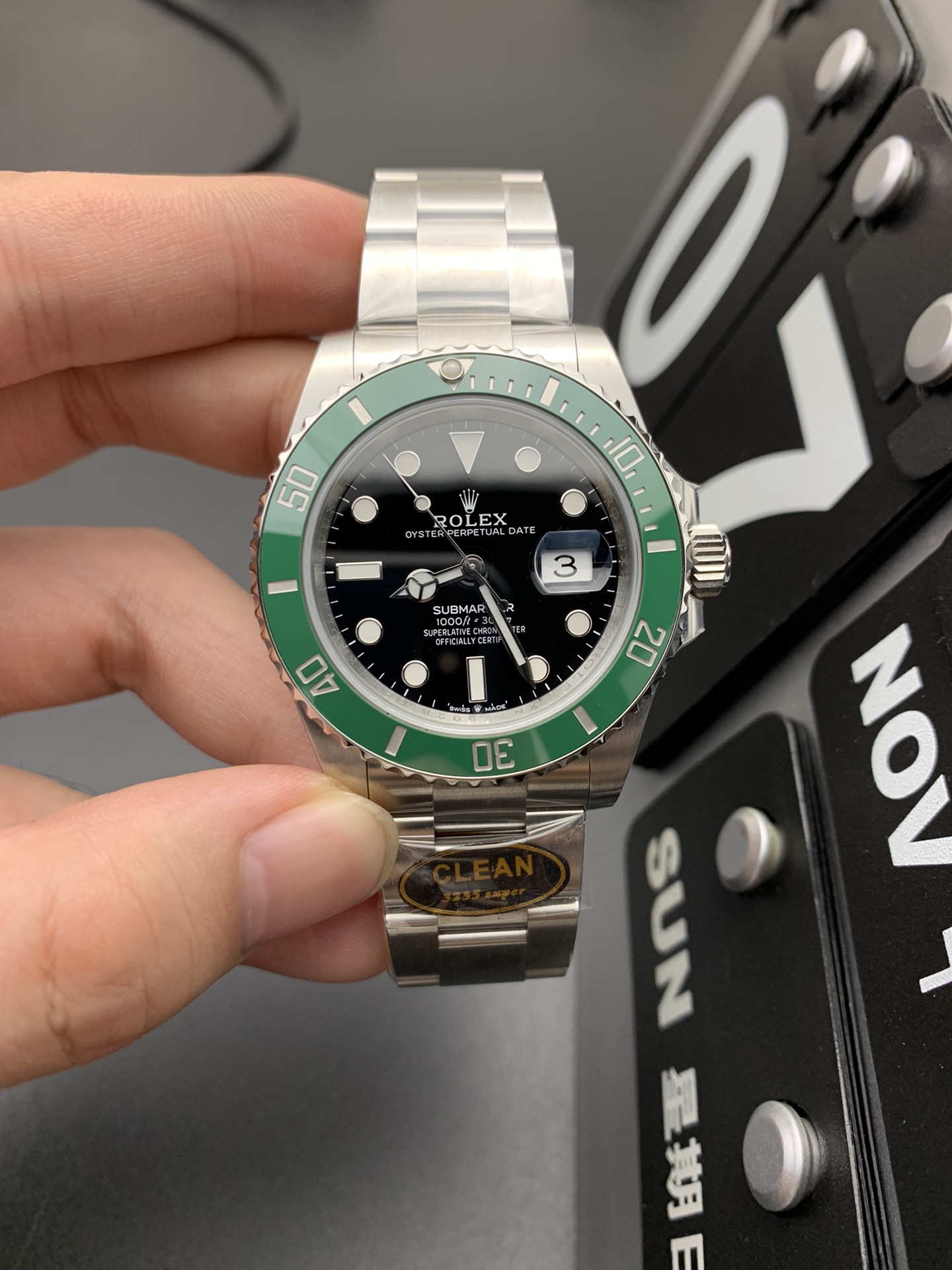 Rolex C 3235绿鬼