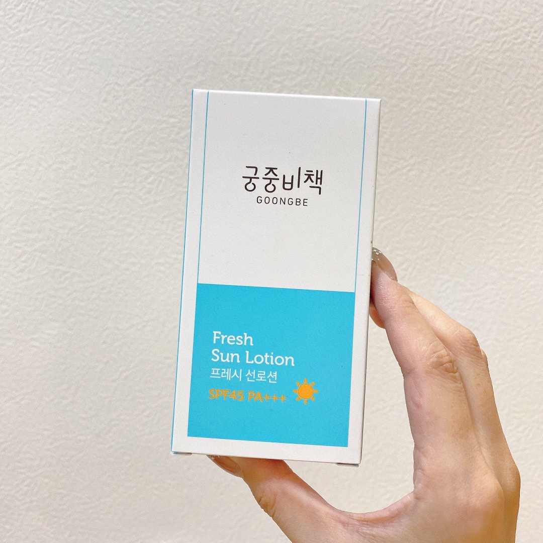 Goongbe Fresh Sun Lotion SPF45 PA++++, Gentle Sunscreen for Children 1 i1636279712 7139 0
