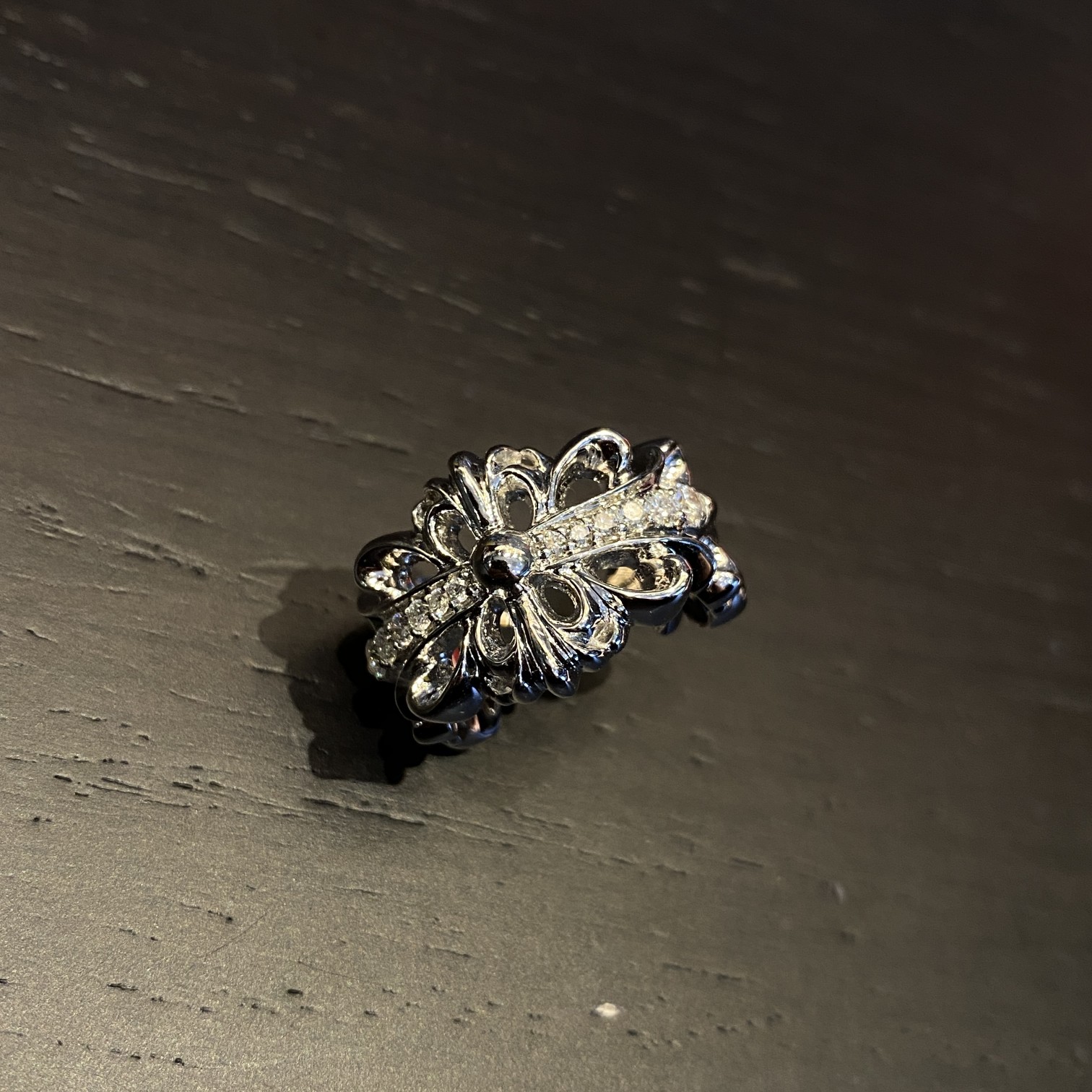 Chrome Hearts 真金真钻𝐂𝐡𝐫𝐨𝐦𝐞 𝐡𝐞𝐚𝐫𝐭𝐬 克罗心18𝐤金