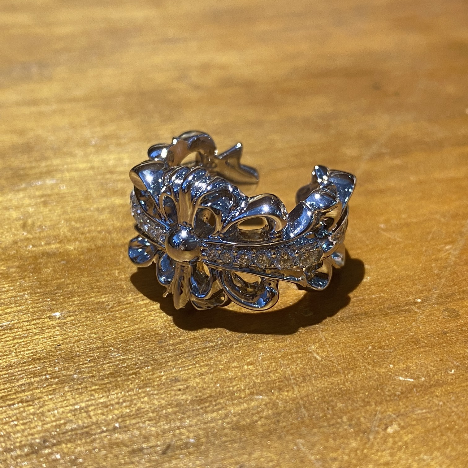 Chrome Hearts 真金真钻𝐂𝐡𝐫𝐨𝐦𝐞 𝐡𝐞𝐚𝐫𝐭𝐬 克罗心18𝐤金