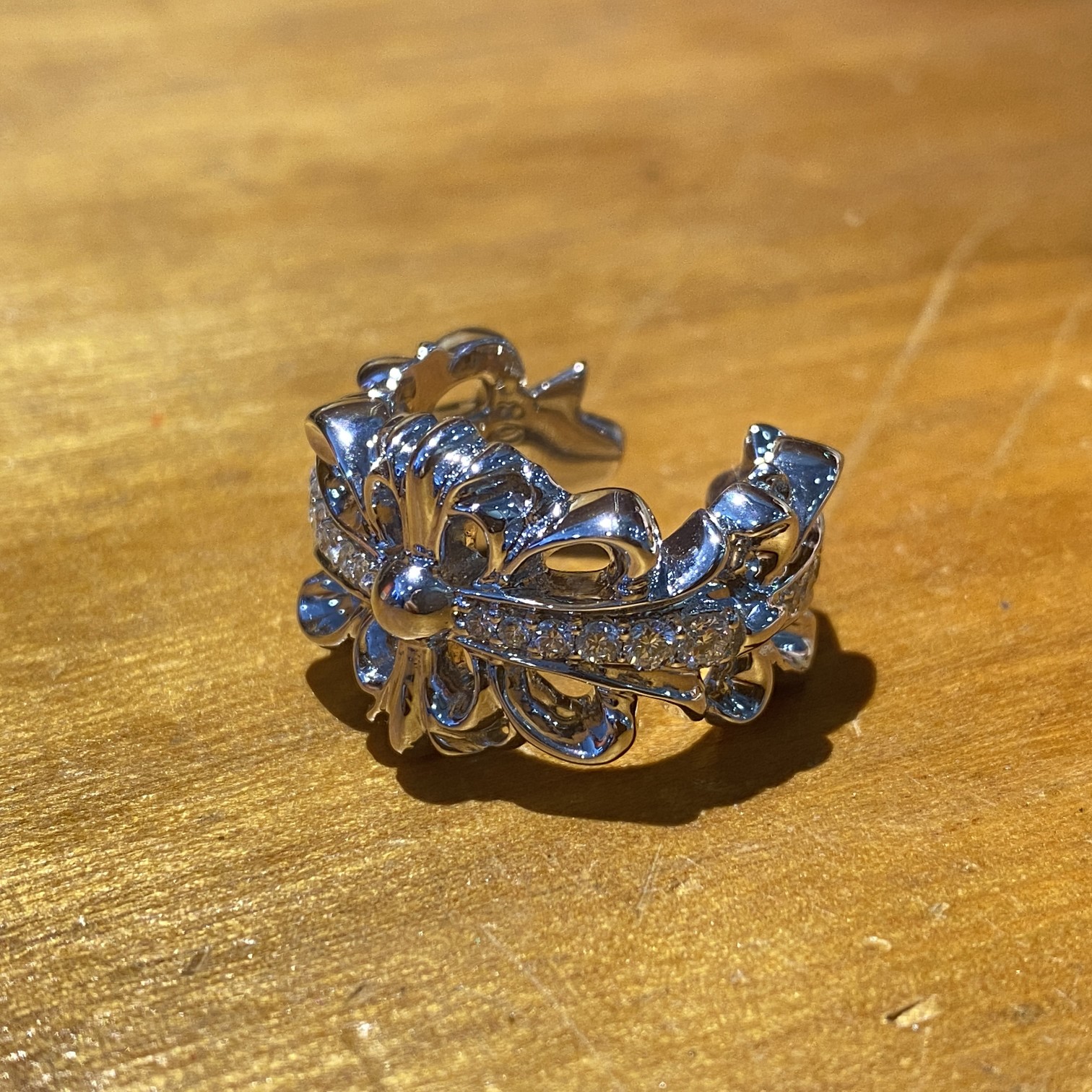 Chrome Hearts 真金真钻𝐂𝐡𝐫𝐨𝐦𝐞 𝐡𝐞𝐚𝐫𝐭𝐬 克罗心18𝐤金