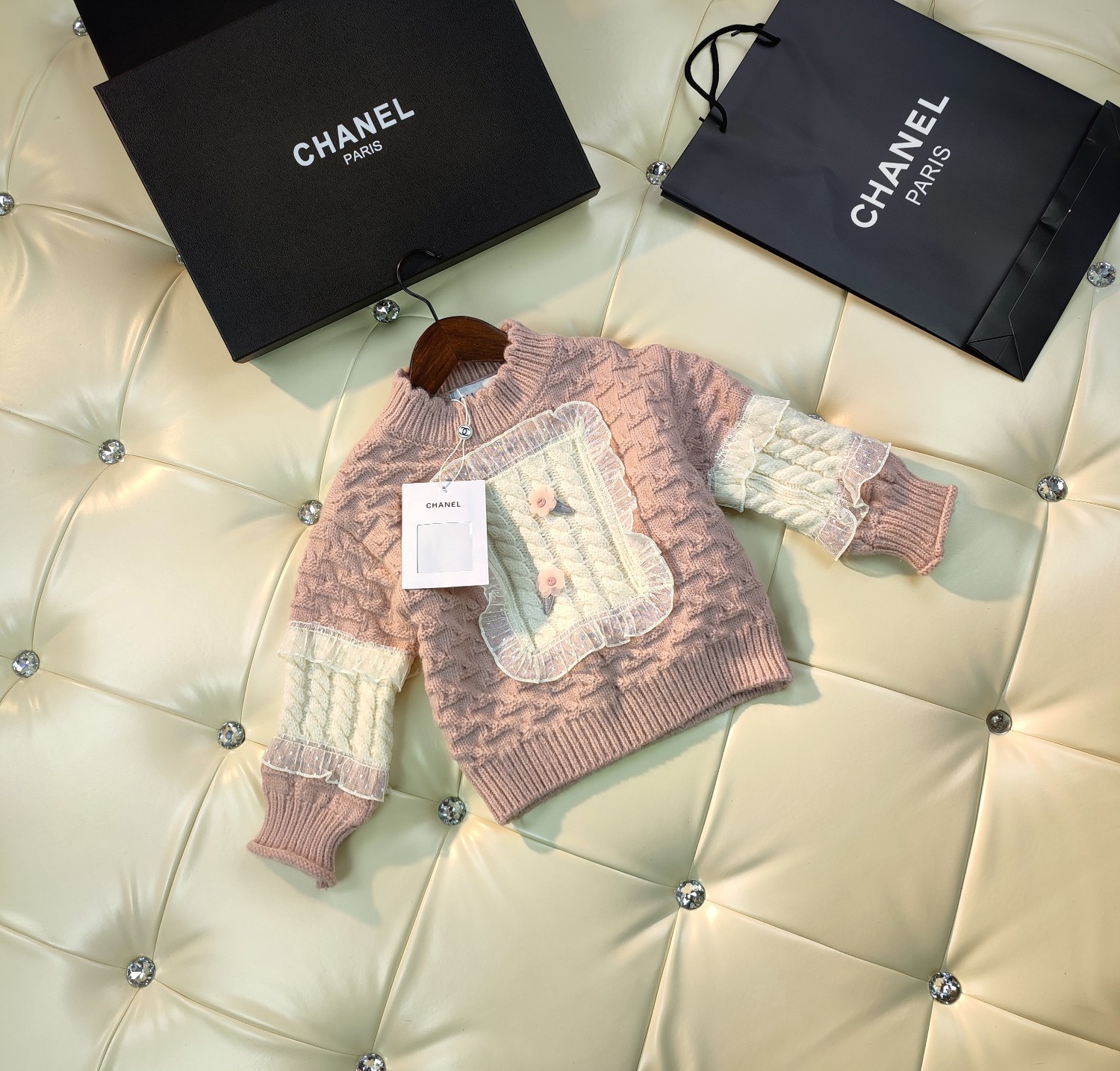 “2021 Little Hyang Knitting Sweaters: Soft Wool, High Quality, Various Sizes Available” - 图片 1