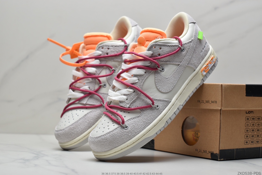 280 Off-White x Nike SB Dunk Low”The 01/50”扣篮DM1602