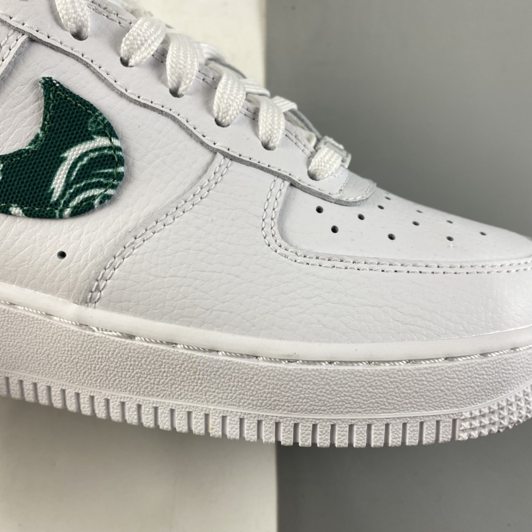 P200  NIKE Air Force 1’07 Low 白绿腰果花板鞋 DH4406-102