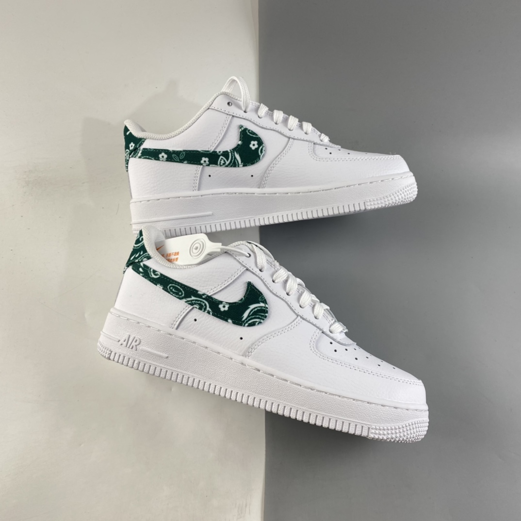 P200  NIKE Air Force 1’07 Low 白绿腰果花板鞋 DH4406-102