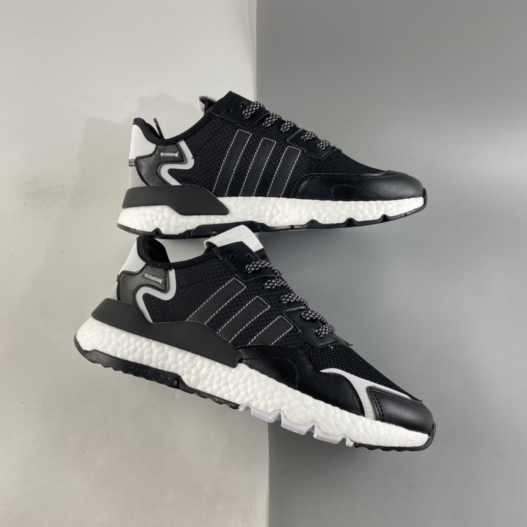 P180  Adidas  Nite Jogger 2019 Boost 夜行者复古跑鞋 FW2055