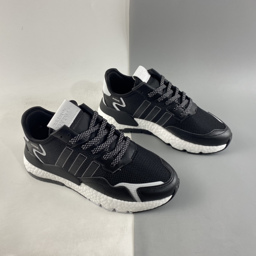 P180  Adidas  Nite Jogger 2019 Boost 夜行者复古跑鞋 FW2055
