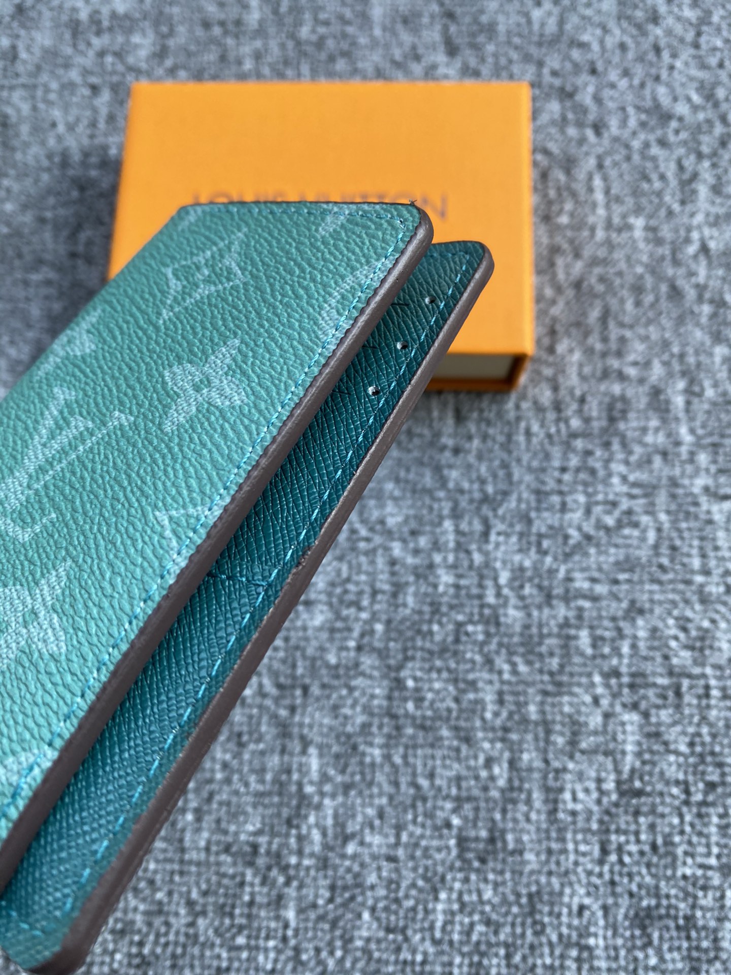 Luxury leather card case available colors