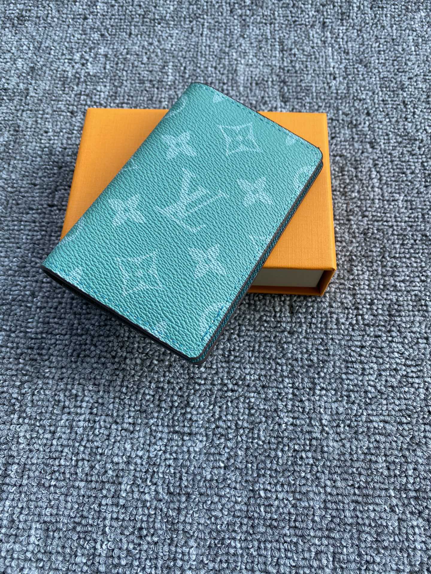 Luxury leather card case size comparison