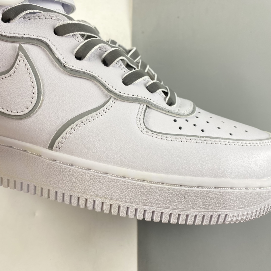 P260  Nike Air Force 1 Mid 3M反光变色龙空军一号369733-809