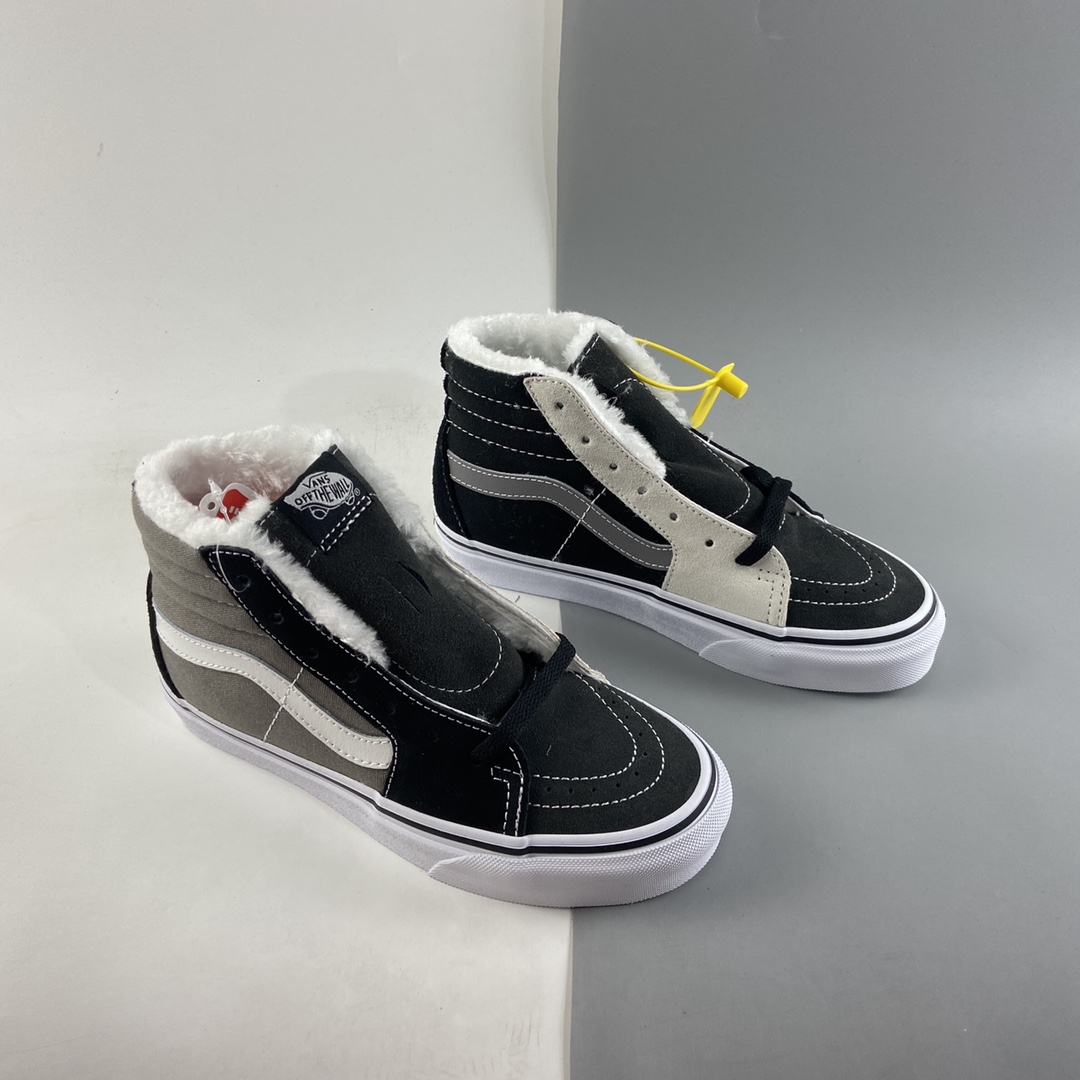 P160  Vans 范斯男鞋女鞋2021新款板鞋加绒运动鞋耐磨高帮休闲鞋 VN0A3WM3218