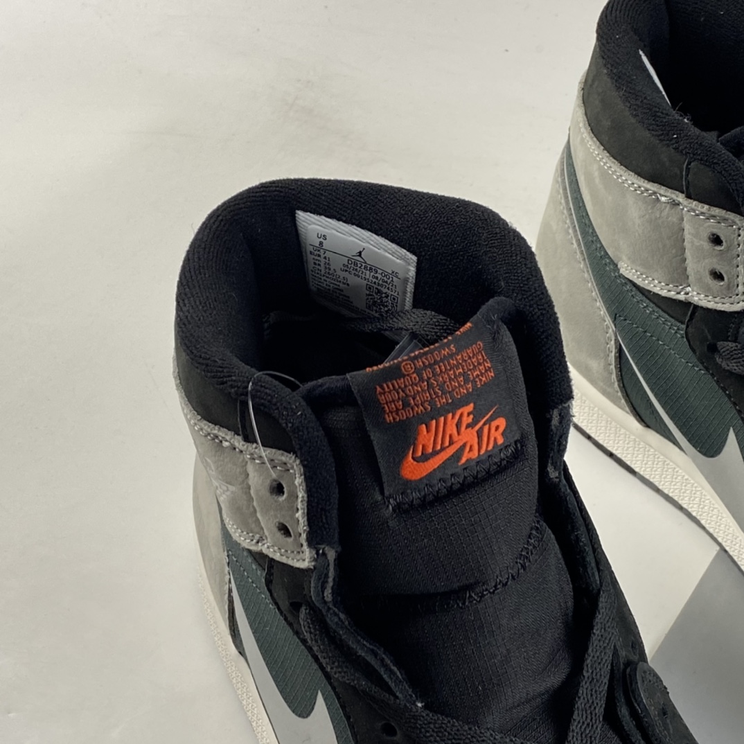P280  Air Jordan 1 Retro AJ1 乔1高级黑灰 3M反光高帮篮球鞋 DB2889-001