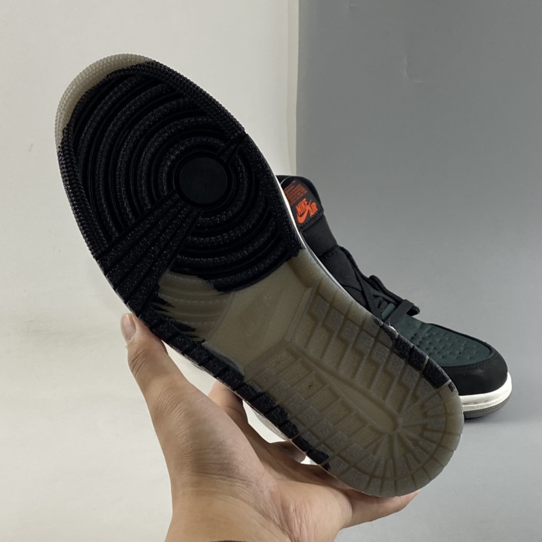 P280  Air Jordan 1 Retro AJ1 乔1高级黑灰 3M反光高帮篮球鞋 DB2889-001