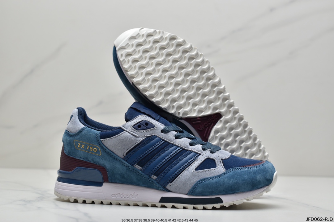 170 Adidas三叶草 Originals ZX750系列经典低帮复古休闲百搭运动慢跑鞋“麂皮元祖灰海军蓝”D65229-莆田鞋,莆田鞋货源,高仿鞋,高仿鞋货源,安福档口,莆田高仿鞋,莆田鞋批发,高仿鞋批发,莆田高仿运动鞋,高仿运动鞋,莆田运动鞋 170 Adidas三叶草 Originals ZX750系列经典低帮复古休闲百搭运动慢跑鞋“麂皮元祖灰海军蓝”D65229