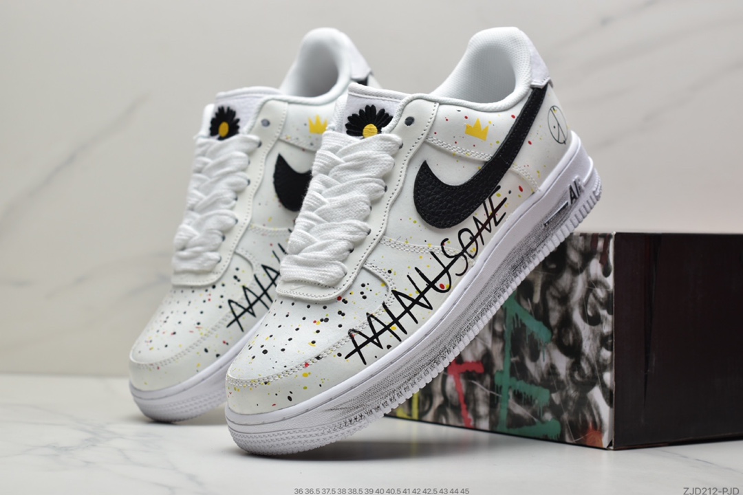 240 PEACEMINUSONE x Nike Air Force 1 ’07 Low”Para-Noise”空军DD3223-100