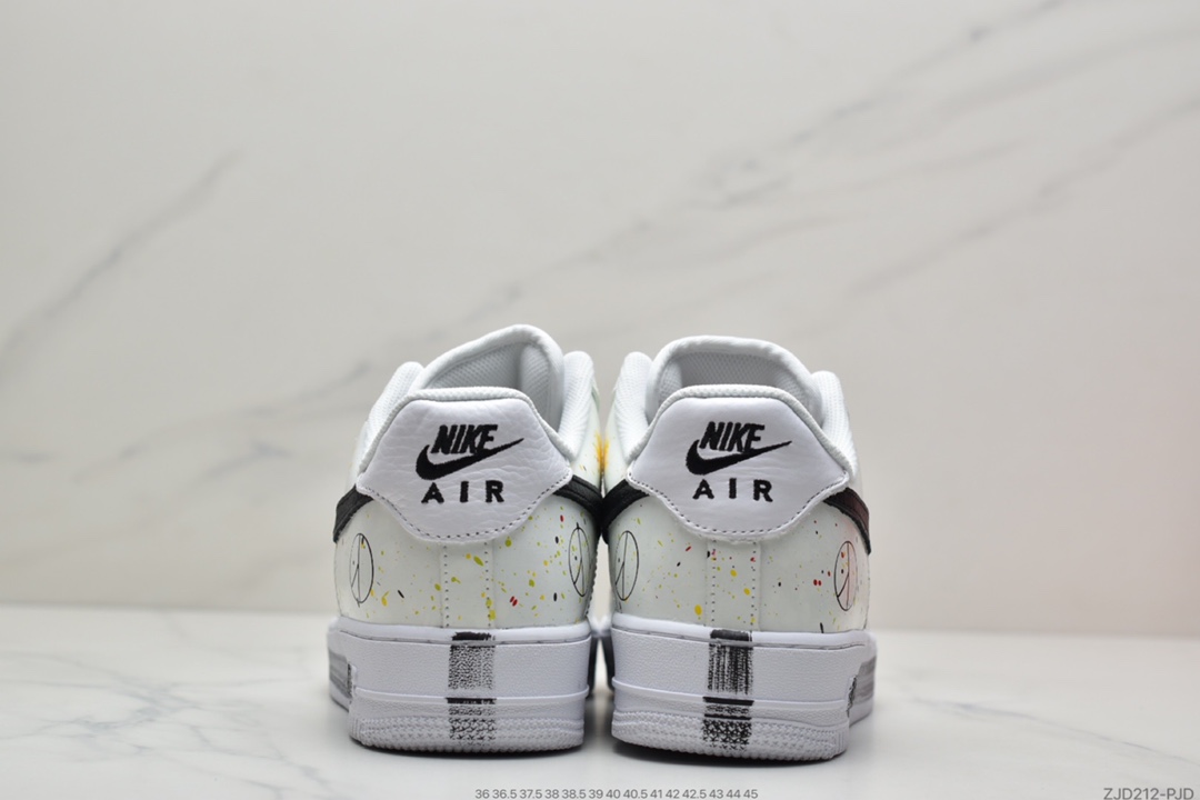 240 PEACEMINUSONE x Nike Air Force 1 ’07 Low”Para-Noise”空军DD3223-100