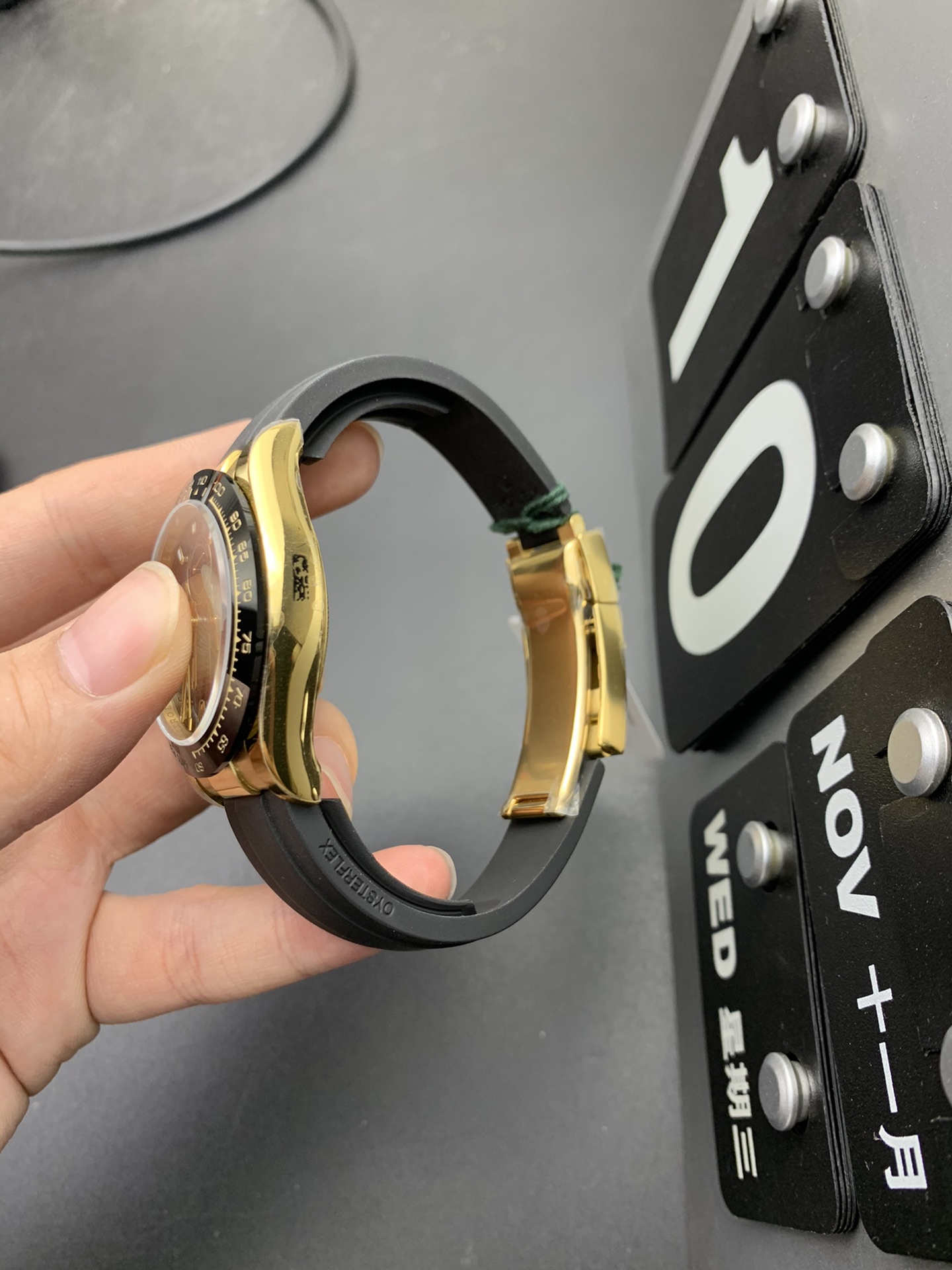 Rolex 7750黑金迪