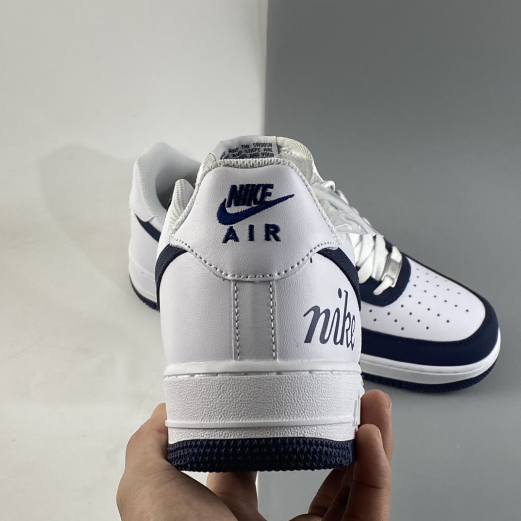 P220  NIKE Air Force 1 Low 空军一号麂皮拼色低帮休闲板鞋 350823-003