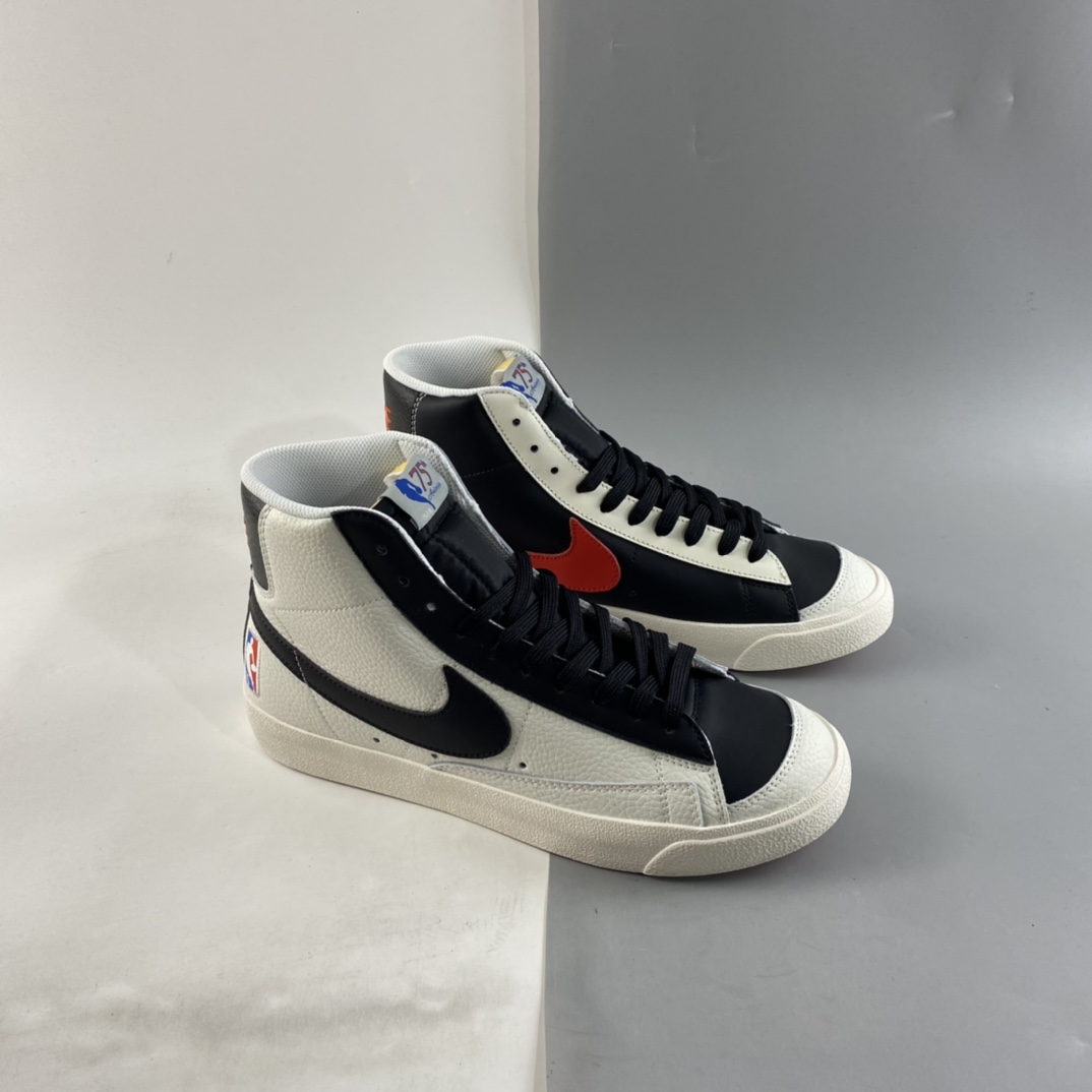 P180  NBA x NIKE Blazer Mid ’77 EMB 开拓者高帮休闲板鞋 DD8025-101