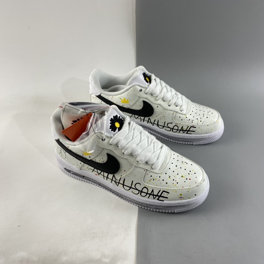 PEACEMINUSONE x Nike Air Force 1 ”Para-noise” 韩国限定G-Dragon权志龙低帮运动板鞋 DD3223-100