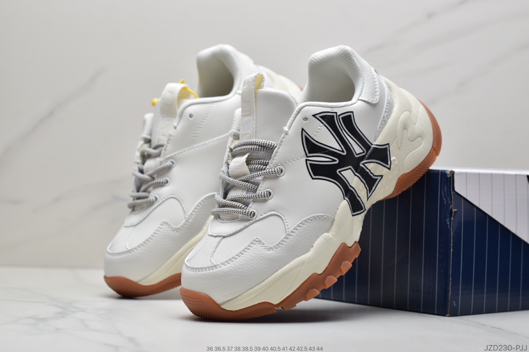 140 美国榄球洋基队限定 x MLB Big Ball Chunky LT厚底老爹厚底休闲运动慢跑鞋