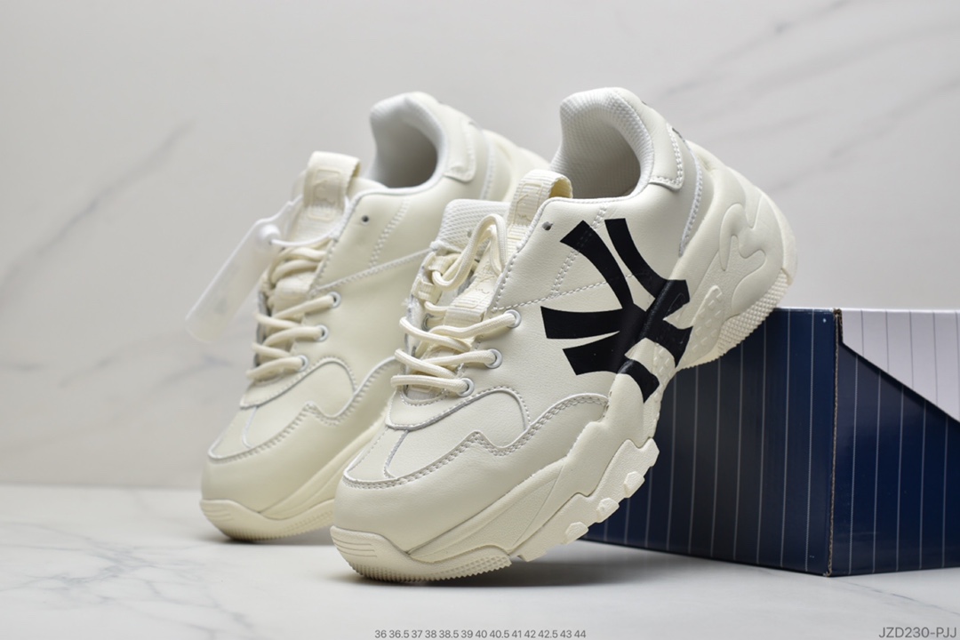 140 美国榄球洋基队限定 x MLB Big Ball Chunky LT厚底老爹厚底休闲运动慢跑鞋