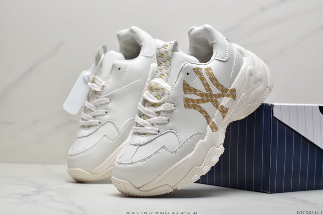 140 美国榄球洋基队限定 x MLB Big Ball Chunky LT厚底老爹厚底休闲运动慢跑鞋