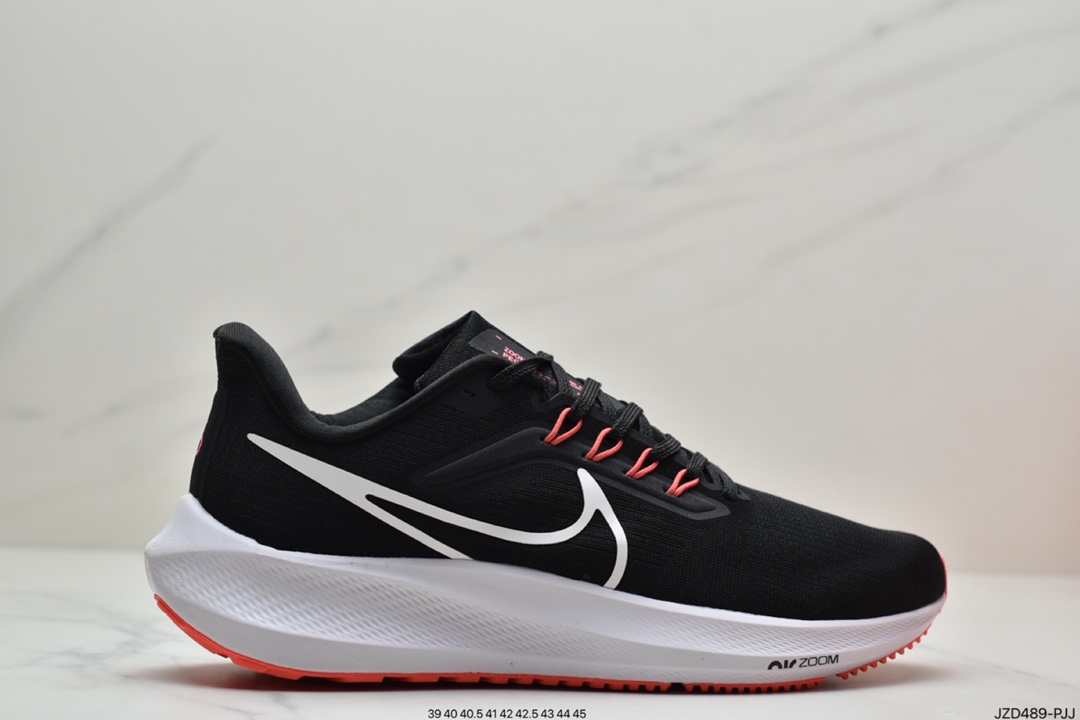 140 耐克Nike Zoom Pegasus 39 Dark Navy/Black/White”39代慢跑鞋CW7356