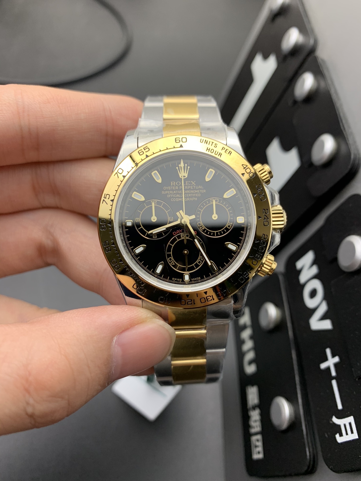 Rolex 7750间金黑鬼