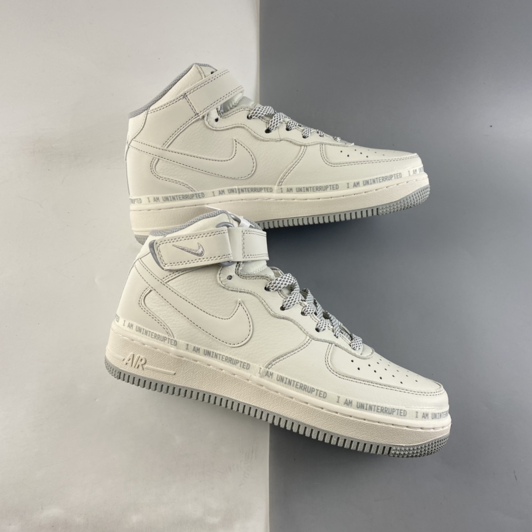 P260  NIKE Air Force 1’07 Mid x Uniterrupted 板鞋 NU3380-636
