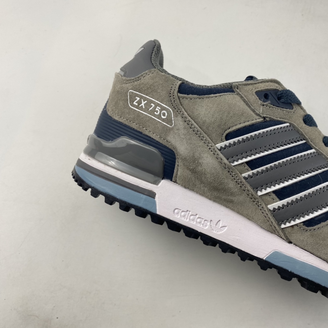 P170  Adidas  Original ZX 750 复古百搭休闲跑步鞋 Q35229