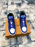Louis Vuitton Skateboard Shoes Casual Shoes High Quality Happy Copy
 Unisex Cowhide Rubber Fashion Tops