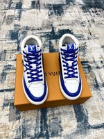 Buy First Copy Replica
 Louis Vuitton Skateboard Shoes Casual Shoes Unisex Cowhide Rubber Fashion High Tops