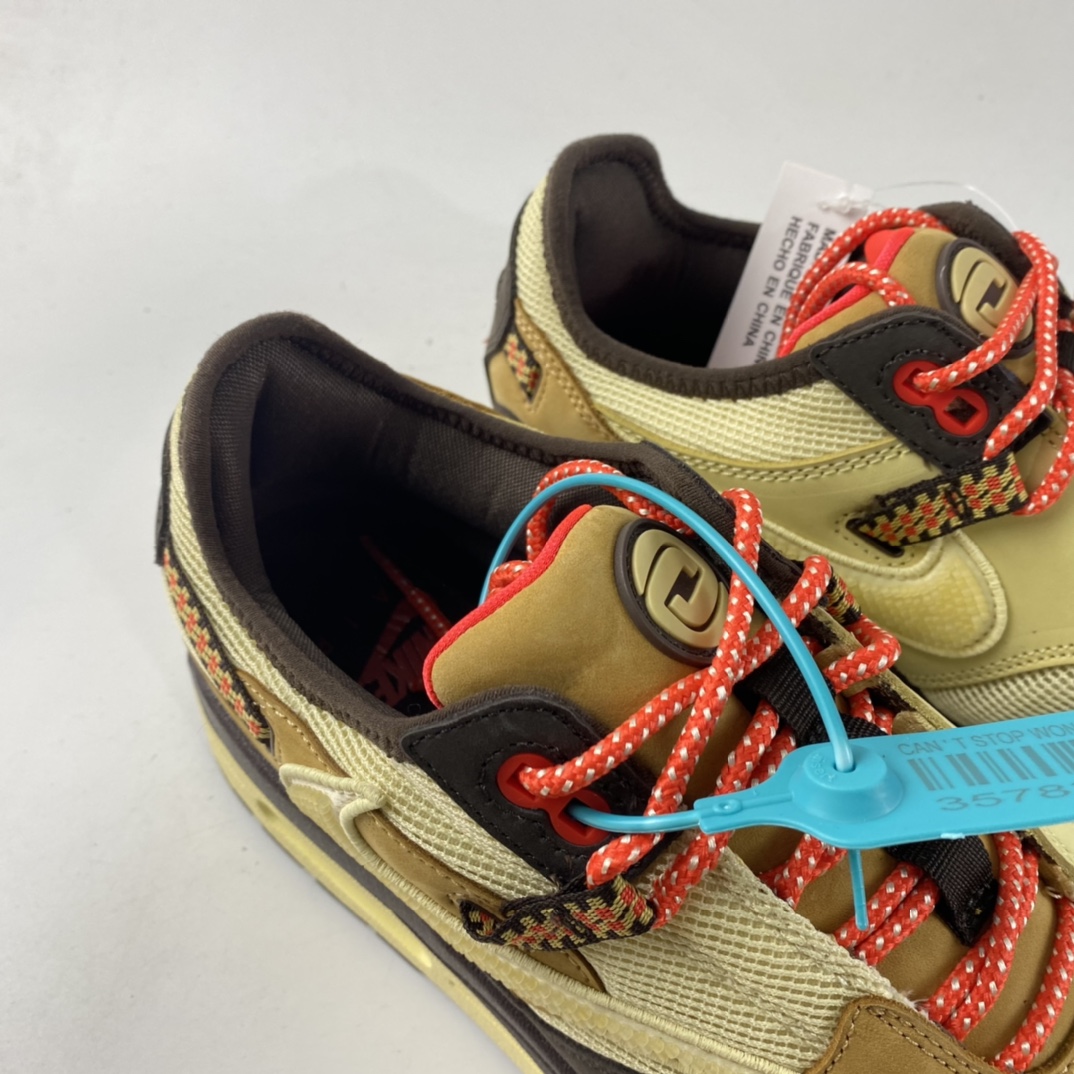 P380  Travis Scott x NIKE Air Max 1 ”Cactus Jack” 慢跑鞋DO9392-200