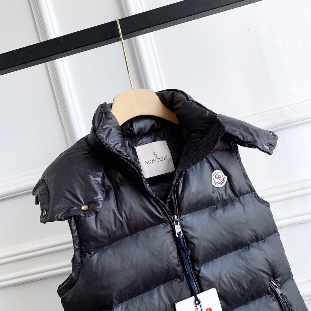 moncler90白鸭绒羽绒服马甲外