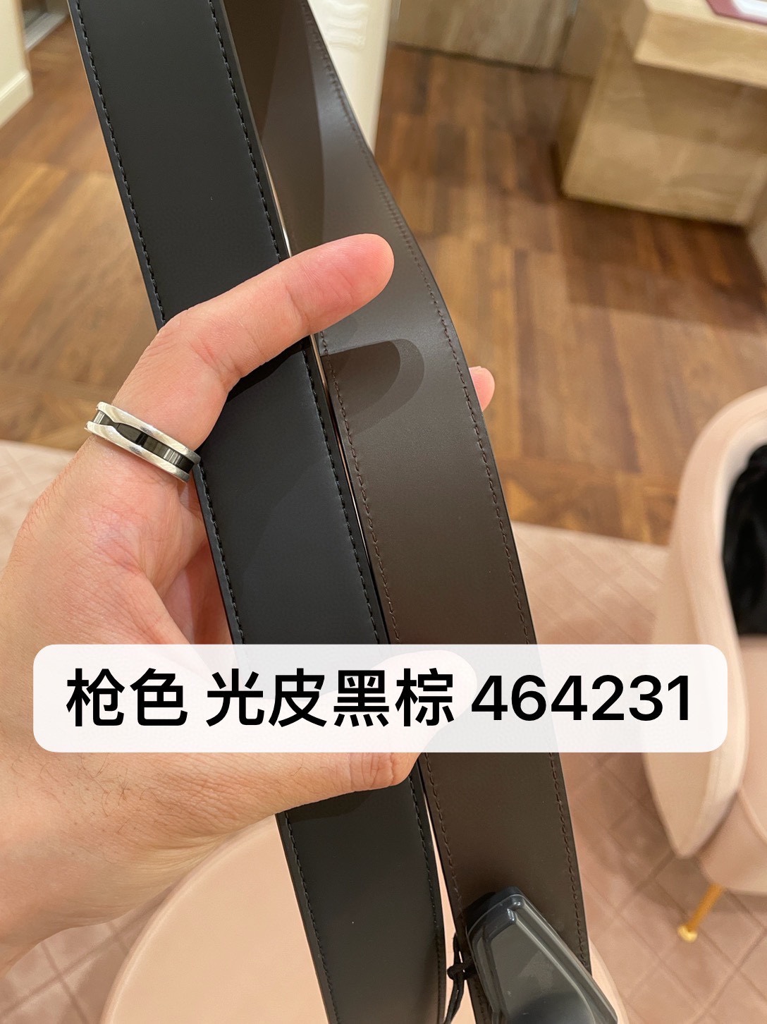 Ferragamo 国现 Ferragamo菲拉格慕 男士皮带 枪色黑棕 双面可用，可自由裁剪 尺码更合身，附件