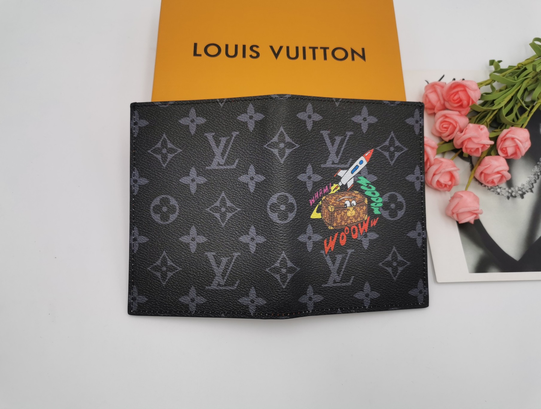 Leather passport wallet in multiple colors