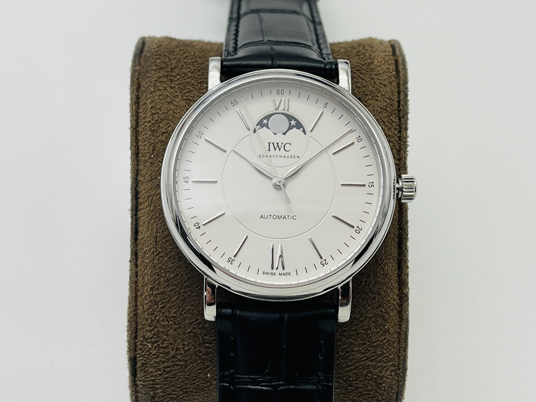 [Recomendación de IWS Factory Wall Crack] ¡Reloj automático de fase lunar de la serie IWC Portofino! Tres emocionantes …