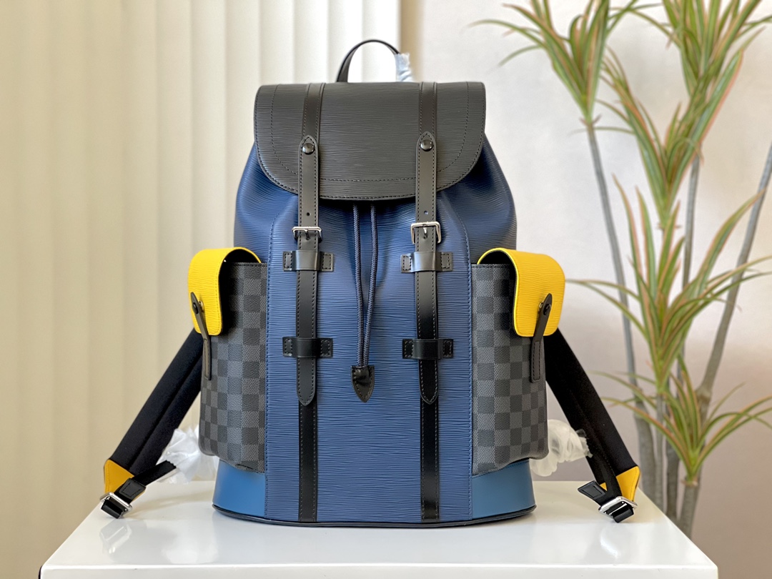 Louis Vuitton LV Christopher Bags Backpack Epi M55111
