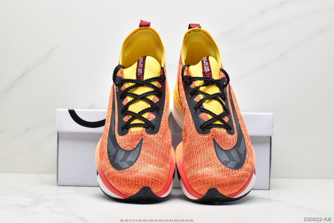 290 Nike Air Zoom Alphafly 气垫跑鞋缓震跑步鞋 粉白DJ5456-100