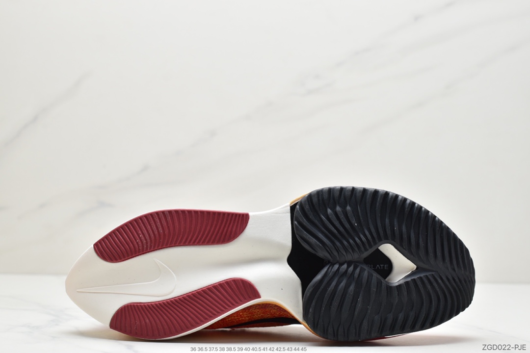 290 Nike Air Zoom Alphafly 气垫跑鞋缓震跑步鞋 粉白DJ5456-100