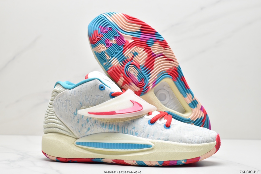 270 耐克Nk Zoom KD14 EP 凯文杜兰特14代 实战篮球鞋CZ0170-100