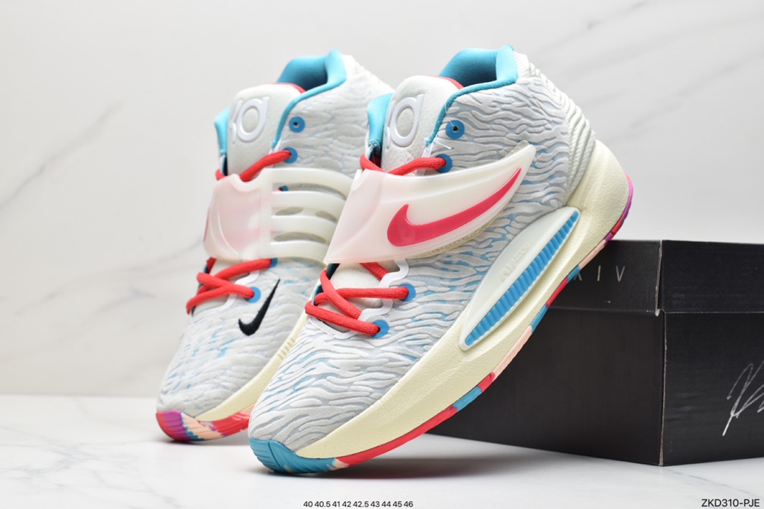 270 耐克Nk Zoom KD14 EP 凯文杜兰特14代 实战篮球鞋CZ0170-100