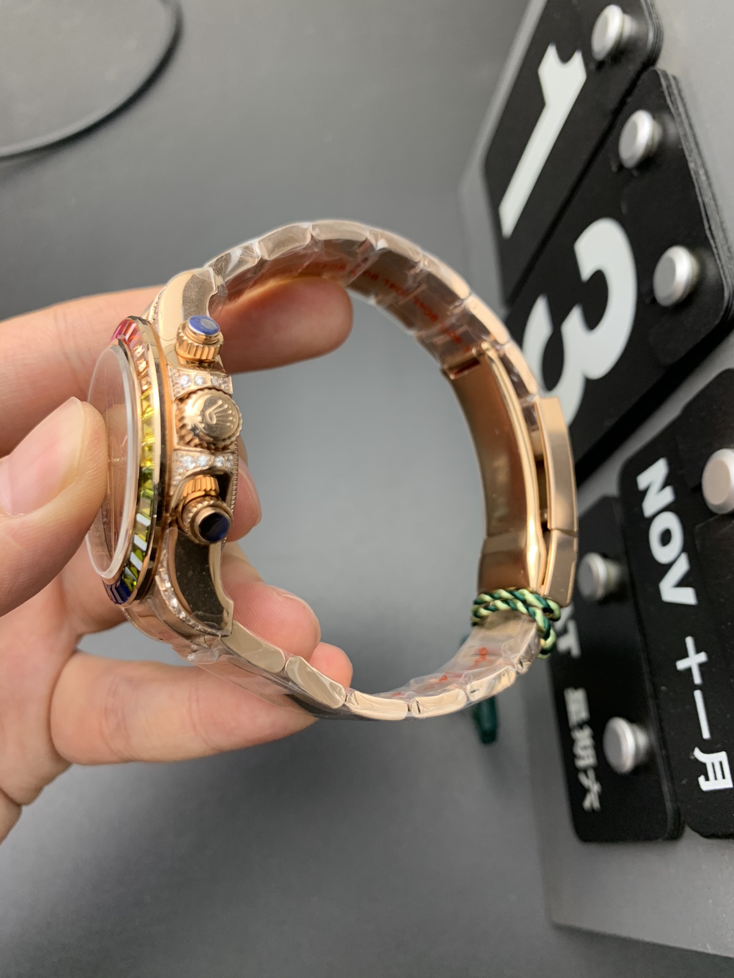 Rolex 7750金铂眼