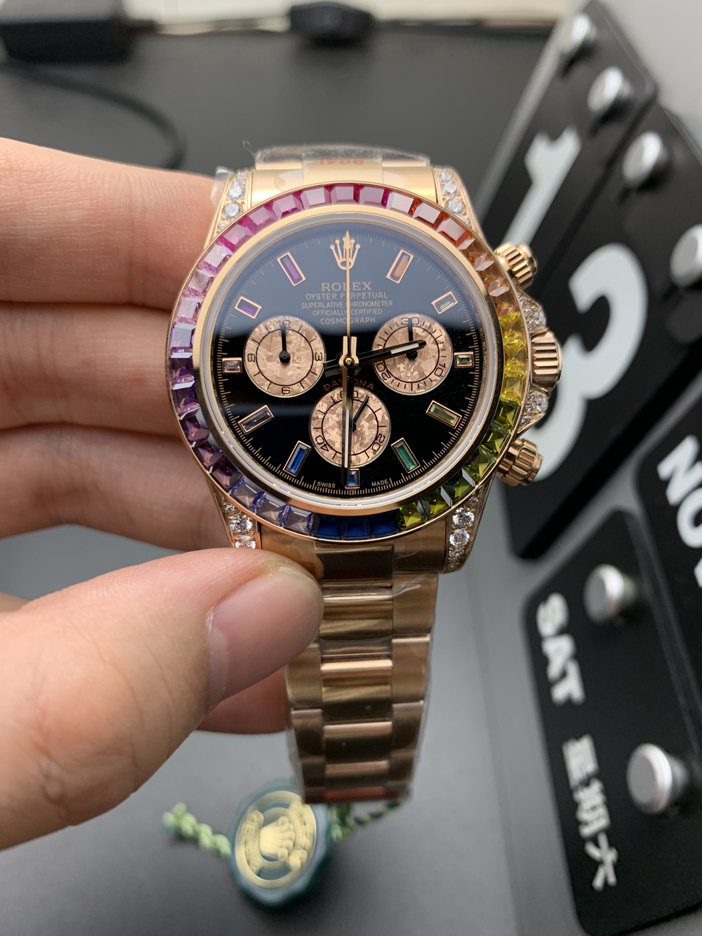 Rolex 7750金铂眼