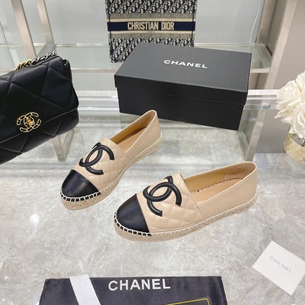 Chanel Zapatos Alpargatas Piel de oveja