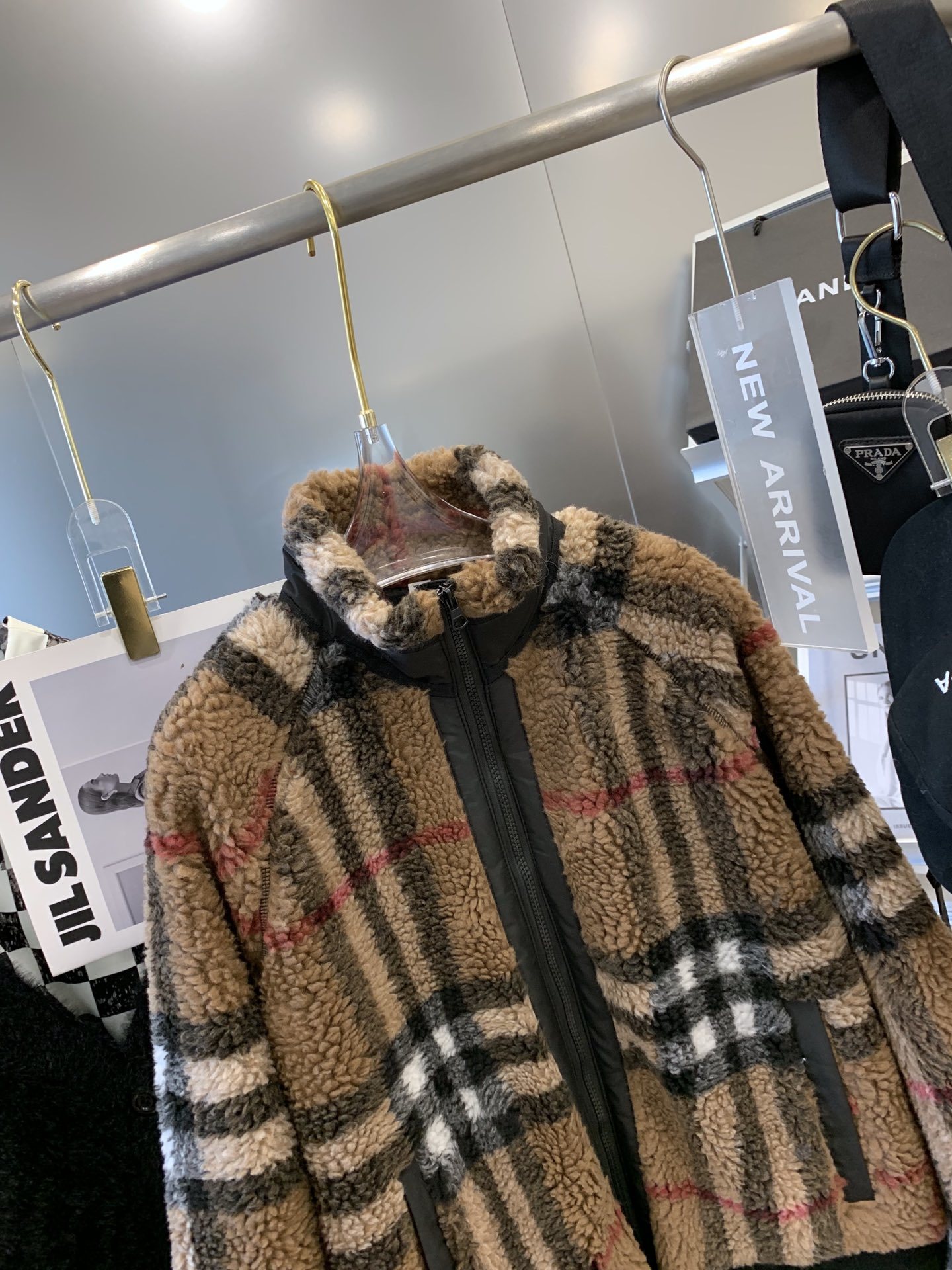 ️BURBERRYBBR泰迪格纹羊毛